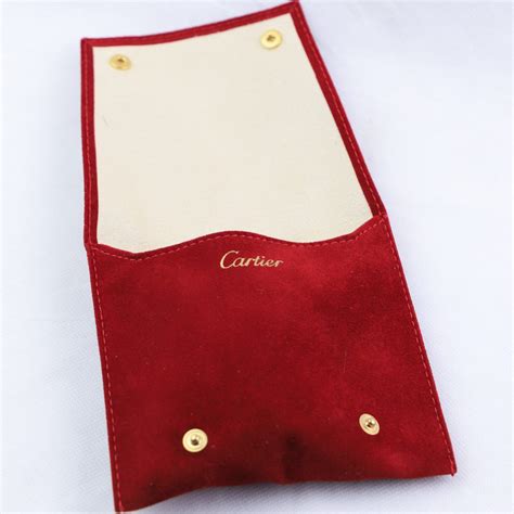 cartier watch travelling bag